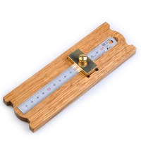 Линейка Shinwa 150мм, c упором ПЕТРОГРАДЪ 40мм Линейка Shinwa 150мм, c упором ПЕТРОГРАДЪ 40мм