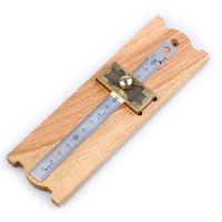 Линейка Shinwa 150мм/6', c упором ПЕТРОГРАДЪ 50мм Линейка Shinwa 150мм/6', c упором ПЕТРОГРАДЪ 50мм