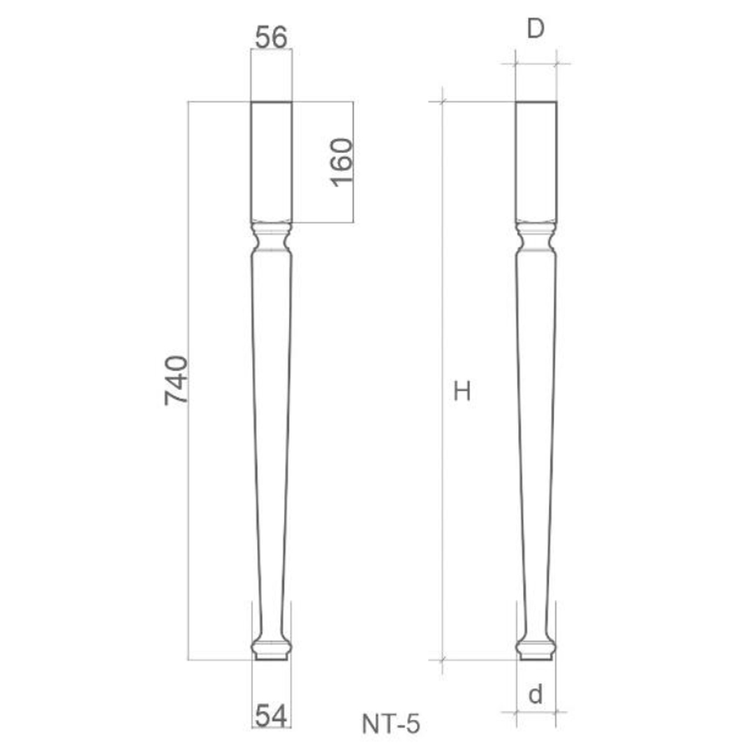    NT-5, H740, D56, d54 , 