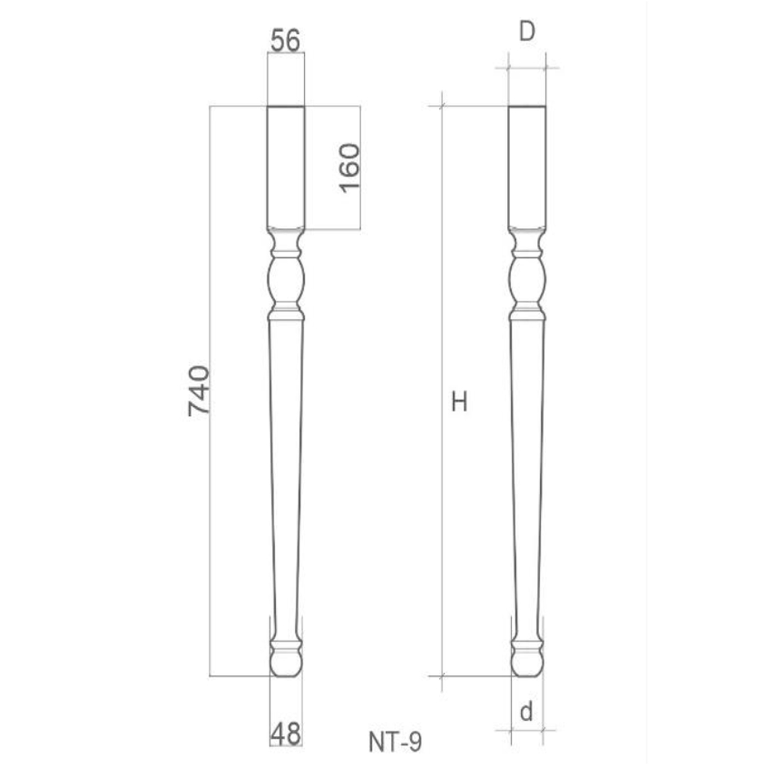    NT-9, H740, D56, d48 , 
