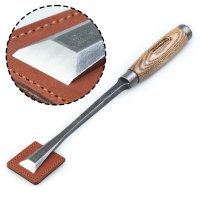 Плотницкая стамеска, ПЕТРОГРАДЪ, серия Ока, 25мм/180мм, 'рыбий хвост', ударная рукоять Плотницкая стамеска, ПЕТРОГРАДЪ, серия Ока, 25мм/180мм, 'рыбий хвост', ударная рукоять