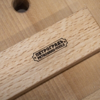 Упор верстачный ПЕТРОГРАДЪ, модель 3 (Planning Stop), для отверстий D19мм Упор верстачный ПЕТРОГРАДЪ, модель 3 (Planning Stop), для отверстий D19мм