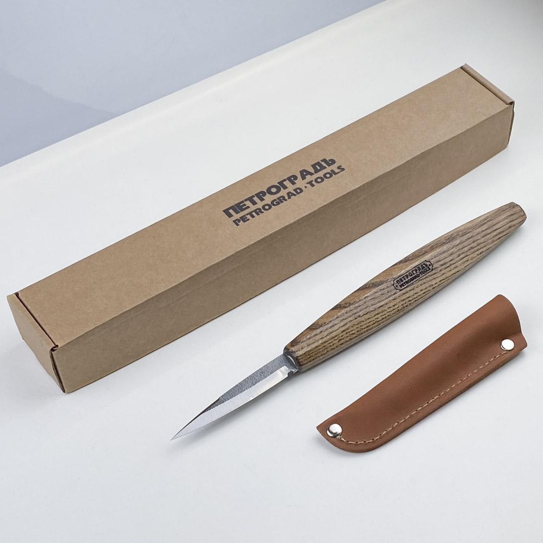 Нож рабочий ПЕТРОГРАДЪ, серия Вологда, модель N3 (Slojd) Нож рабочий ПЕТРОГРАДЪ, серия Вологда, модель N3 (Slojd)