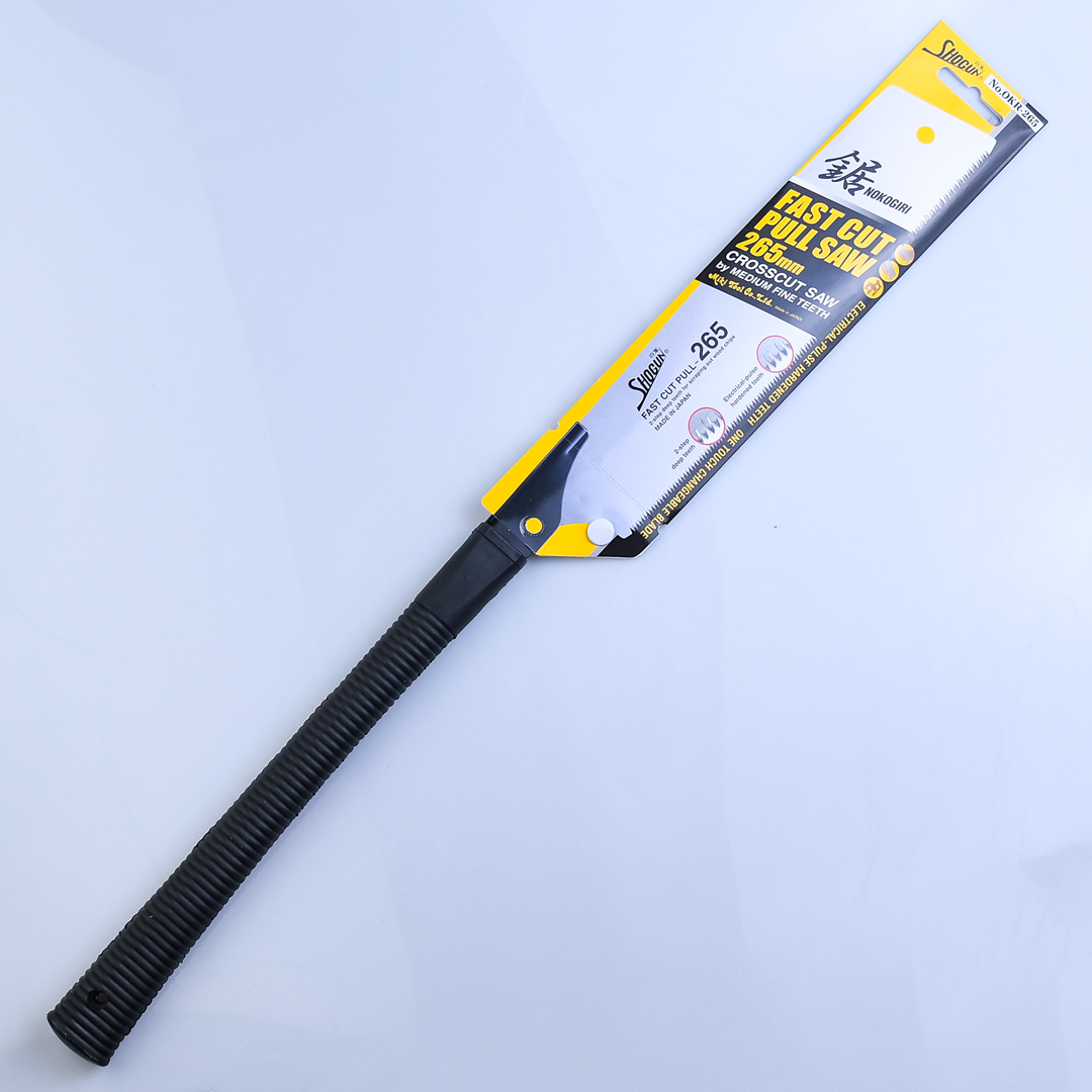 Пила безобушковая Shogun Cross Cut Saw, 265мм, прямая пластиковая рукоять Пила безобушковая Shogun Cross Cut Saw, 265мм, прямая пластиковая рукоять