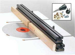 Упор для фрезерного стола, Veritas Router Table Fences, с крепежом для шины T-track Упор для фрезерного стола, Veritas Router Table Fences, с крепежом для шины T-track