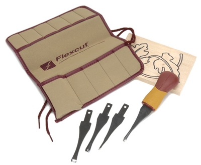   Flexcut Craft Carver Set, 5  (4   + ), SK106