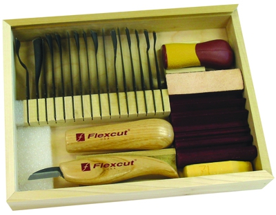 Набор резчицкий Flexcut Starter Carving Set, 21 предмет Набор резчицкий Flexcut Starter Carving Set, 21 предмет