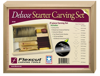 Набор резчицкий Flexcut Starter Carving Set, 21 предмет Набор резчицкий Flexcut Starter Carving Set, 21 предмет