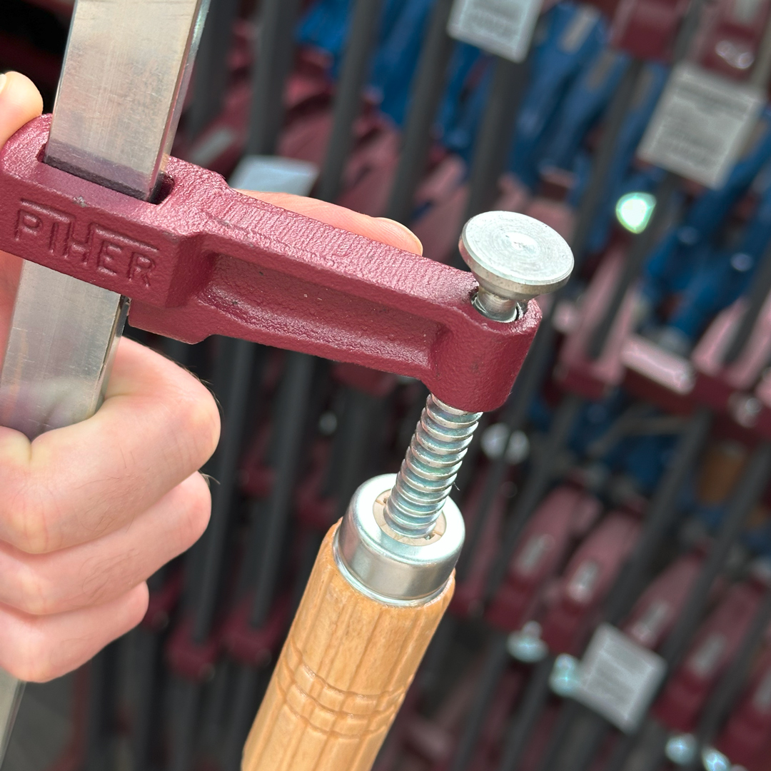 нижняя подвижная губка струбцины Piher, с винтом нижняя подвижная губка струбцины Piher, с винтом