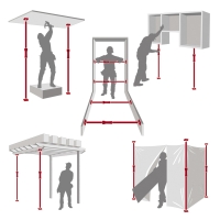 Распорки телескопические, Piher Распорки телескопические, Piher