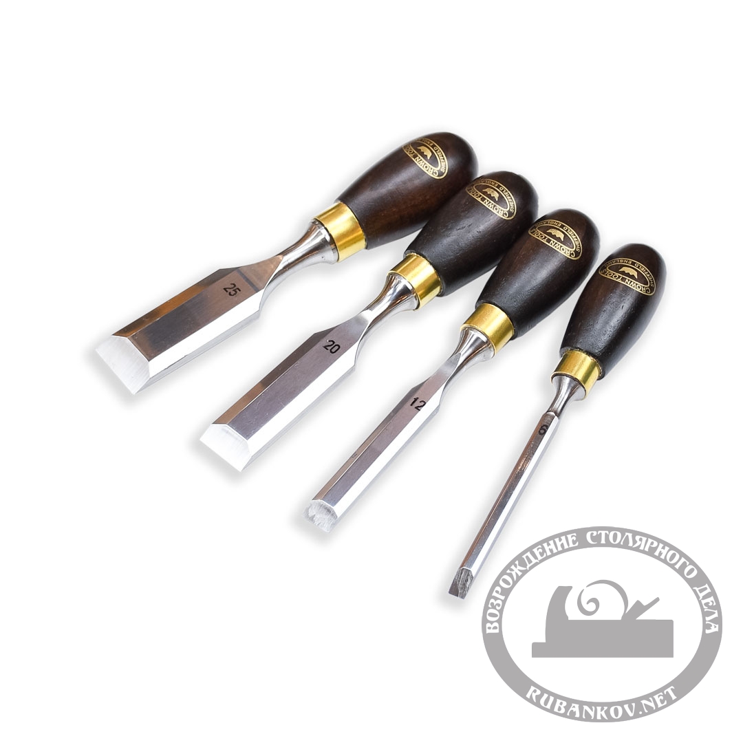  Crown Butt Chisel Set, 152/87, 4