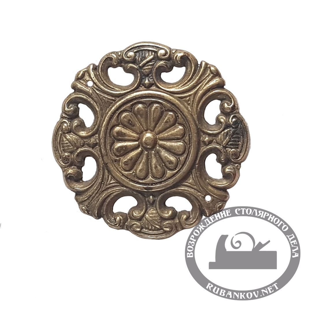 Накладка декоративная, латунь пат Накладка декоративная, латунь пат