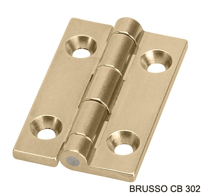 Петля карточная , Brusso, латунь Петля карточная , Brusso, латунь