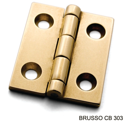 Петля карточная , Brusso, латунь Петля карточная , Brusso, латунь