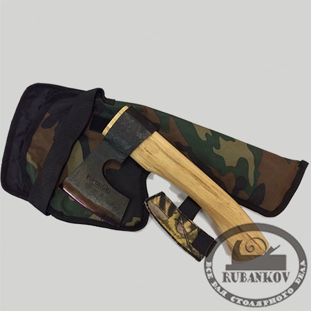 Топор Toporsib Походный, длина 270мм, лезвие 100мм, 0.85кг, с чехлом Топор Toporsib Походный, длина 270мм, лезвие 100мм, 0.85кг, с чехлом