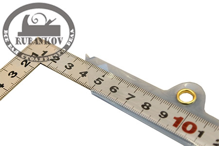 Угольник плоский Shinwa, 500*250мм Угольник плоский Shinwa, 500*250мм