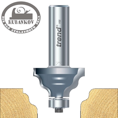 Фреза фасонная, Trend Wavy Mould, D32мм/L18мм/S12.6мм Фреза фасонная, Trend Wavy Mould, D32мм/L18мм/S12.6мм