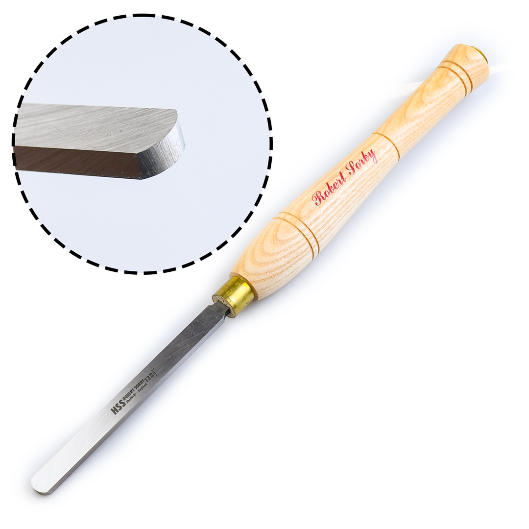   Robert Sorby HSS Round Nose Scraper, 13-25