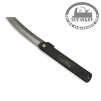 Нож складной, Higonokami Kuro, 220/100мм, чёрная рукоять