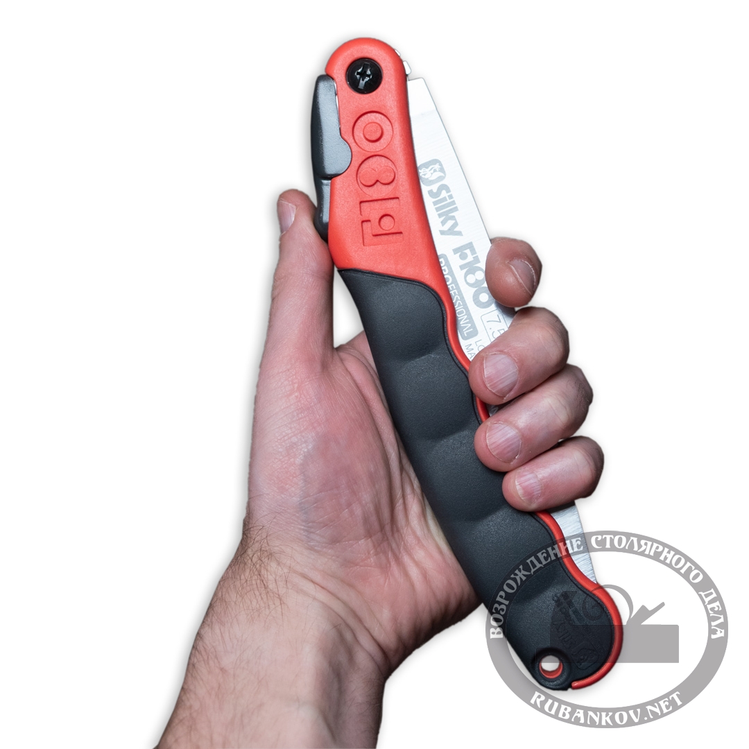 Японская складная пила Silky F180, сложенный вид Японская складная пила Silky F180, сложенный вид