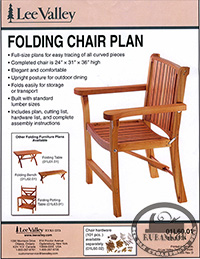    'Folding Chair Plan'