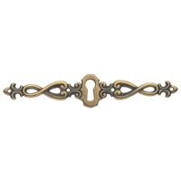 Ключевина 'Baroque',  118х23мм, золото Валенсия., 30651Z11800.07