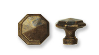 Ручка-кнопка, 'Louis XVI' D38мм, латунь пат., винт, 24471.03800.03