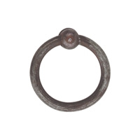 Ручка-кольцо, 'Rustic Style' 37x42мм, ржавое железо, MG 09999.03700.27