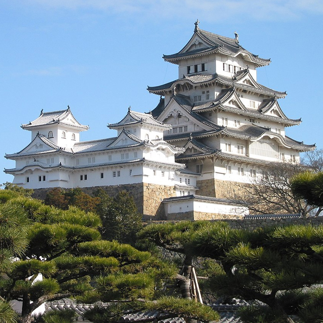 замок Эдо в Японии