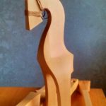 Белавин Константин, деталь пилы "лошадка" после финиша