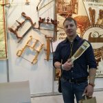 Резюкин Иван с новой пилой, в ожидании оглашения результатов.