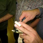 Замер толщины стружки