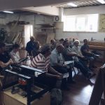 в мастерской