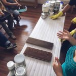 Покрытые маслом заготовки