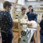 Мастер-класс по токарному делу в московской мастерской