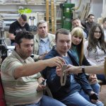 Слушатели оценивают заточку