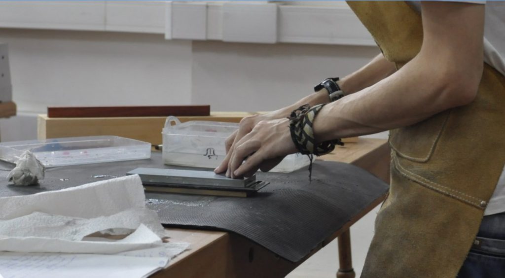 Заточка на водных камнях