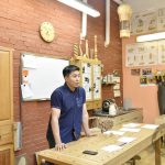 Борис Паланов о курсе Резьба по дереву, День Открытых Дверей 24-10-2017