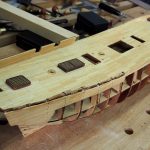 Остов будущего корабля