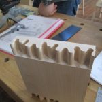 Фрезерованная часть соединения