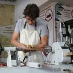 Начало точения пера