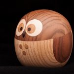 Деревянная птичка