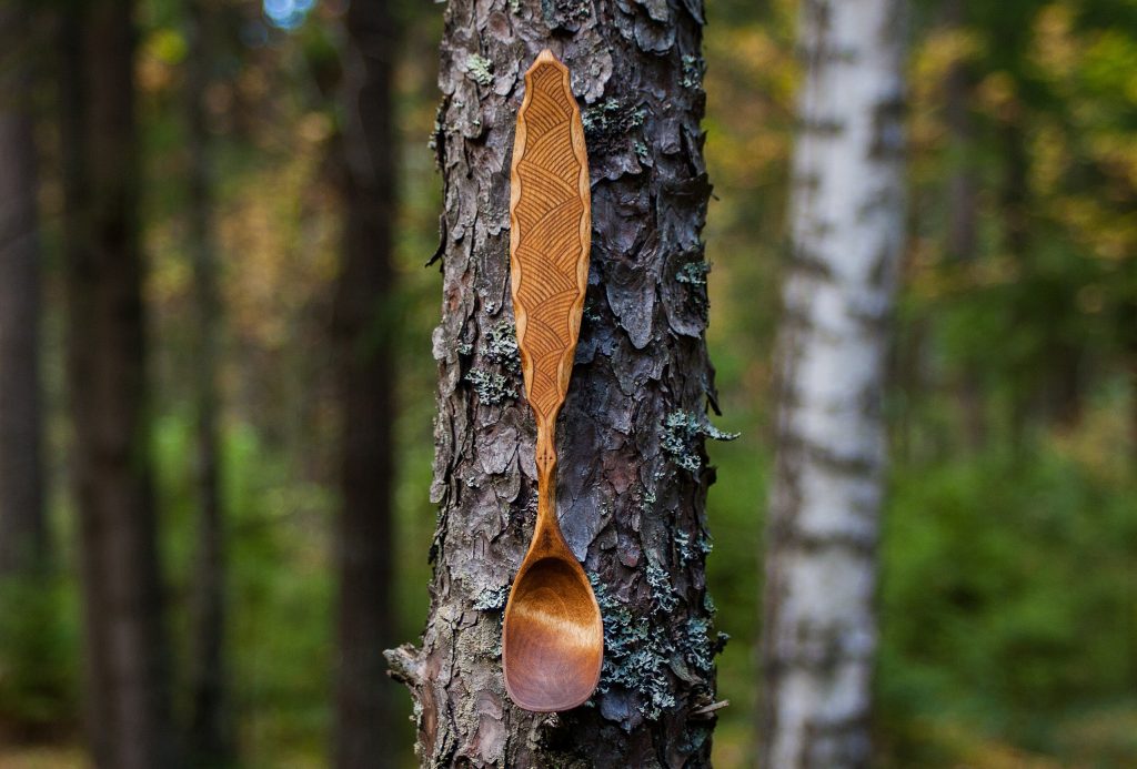 Ложка работы Павла Зимодро
