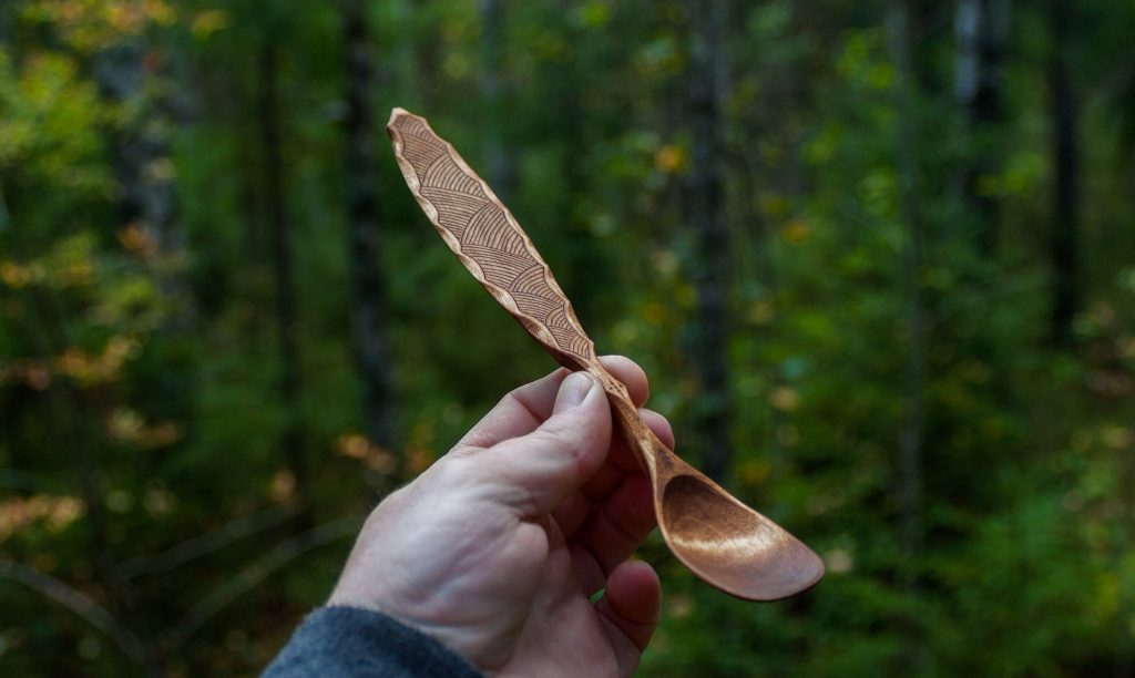 Ложка работы Павла Зимодро