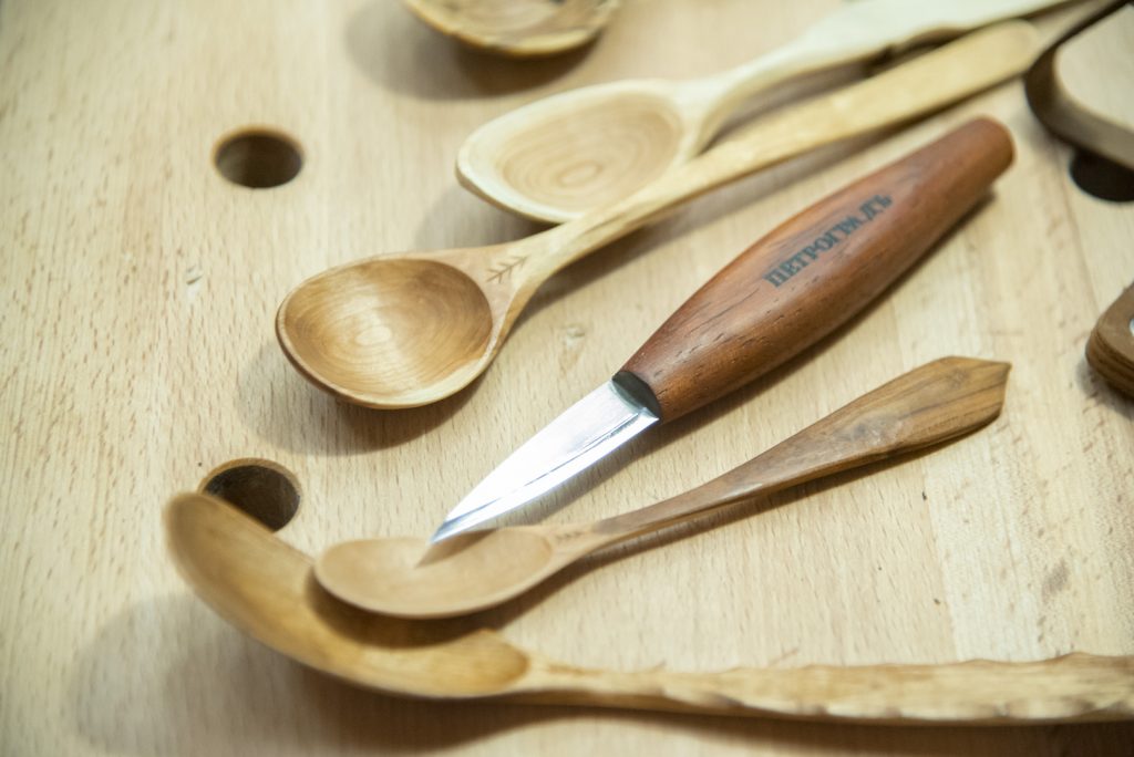 резчицкий нож Петроградъ "Финский"