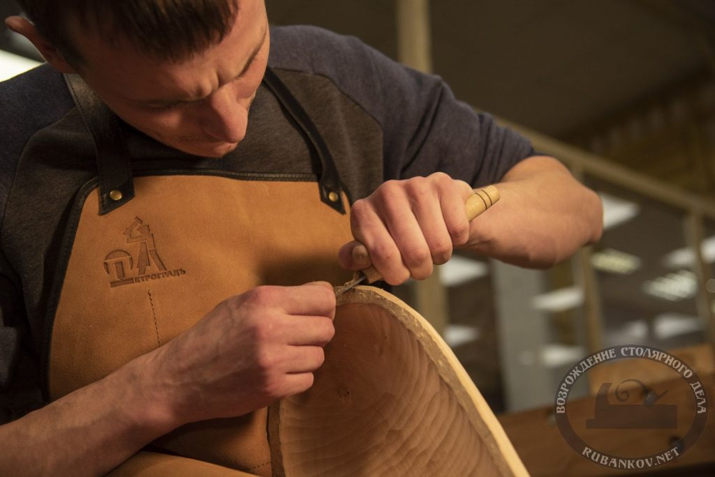 Владимир Сасин, резьба кухонной посуды