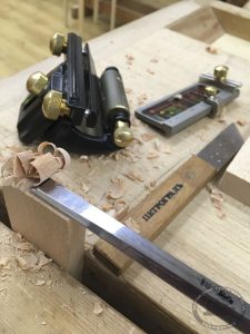 Как режет стамеска после заточки на каретке Veritas MKII