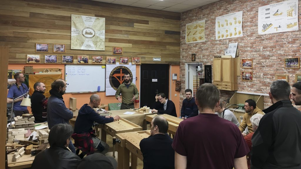 Карен Цатурян на встрече "Гильдии Фахверх Северо-Запад"