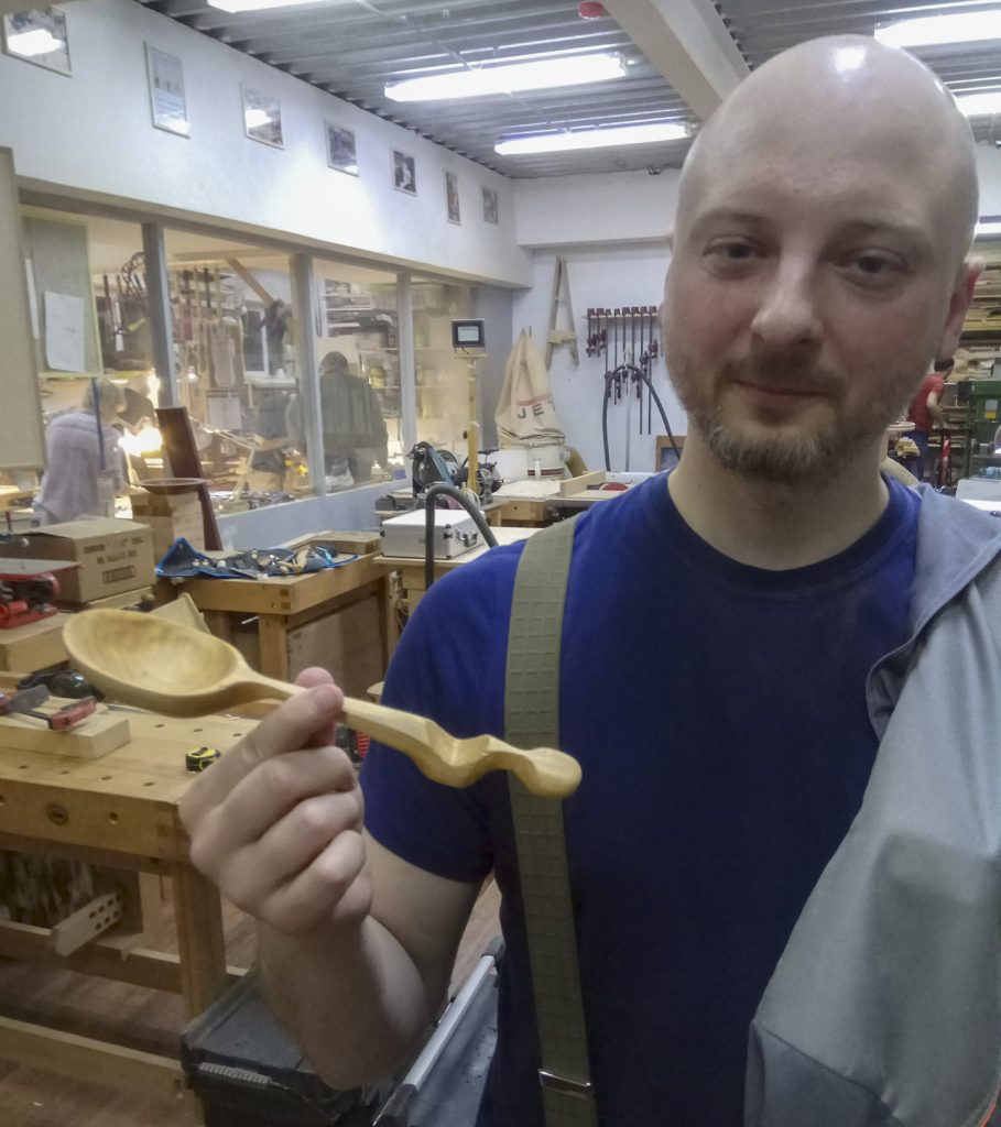 Курс резьба деревянной посуды, весна 2019, Москва