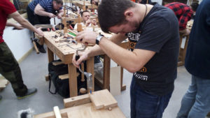 Классическое столярное дело, март (зима-весна 2019, Дейкин)